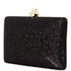 CAPITOLLIUM - CLUTCH GLITER FECHO C/STRASS - PRETO