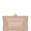 CAPITOLLIUM - CLUTCH GLITER MALHA LUREX PEQUENA - OURO VELHO