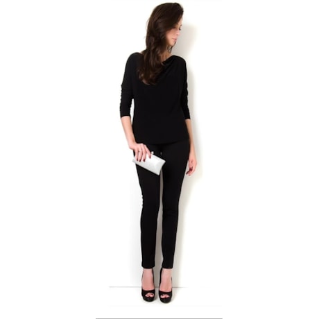CAPITOLLIUM - CLUTCH GLITER MALHA LUREX - PRATA VELHA