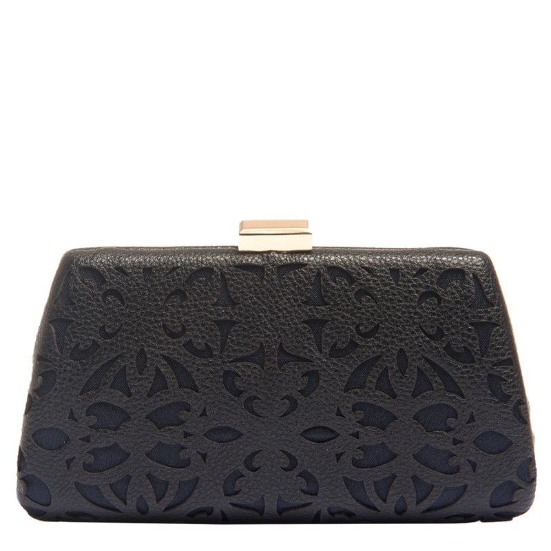 CAPITOLLIUM - CLUTCH IRREGULAR CORTE A LASER - PRETO