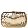 CAPITOLLIUM - CLUTCH METAL CONCHA COM TASSEL - DOURADO