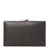 CAPITOLLIUM - CLUTCH RET. GRANDE BLRILHO FECHO RETANGULAR - PRETO