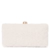 CAPITOLLIUM - CLUTCH RET. PÉROLAS PEQUENAS E MÉDIAS FECHO RED. CRISTAL - PÉROLA