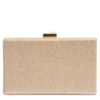 CAPITOLLIUM - CLUTCH RETANGULAR CLITER GRANDE - DOURADO