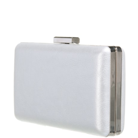 CAPITOLLIUM - CLUTCH RETANGULAR COURO FAKE - CINZA