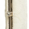 CAPITOLLIUM - CLUTCH RETANGULAR PÉROLAS FECHO CRISTAL REDONDO - OFF WHITE