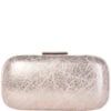 CAPITOLLIUM - CLUTCH TEXTURIZADA COURO FAKE - DOURADO