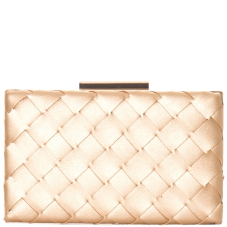 CAPITOLLIUM - CLUTCH TRANÇADA - DOURADO