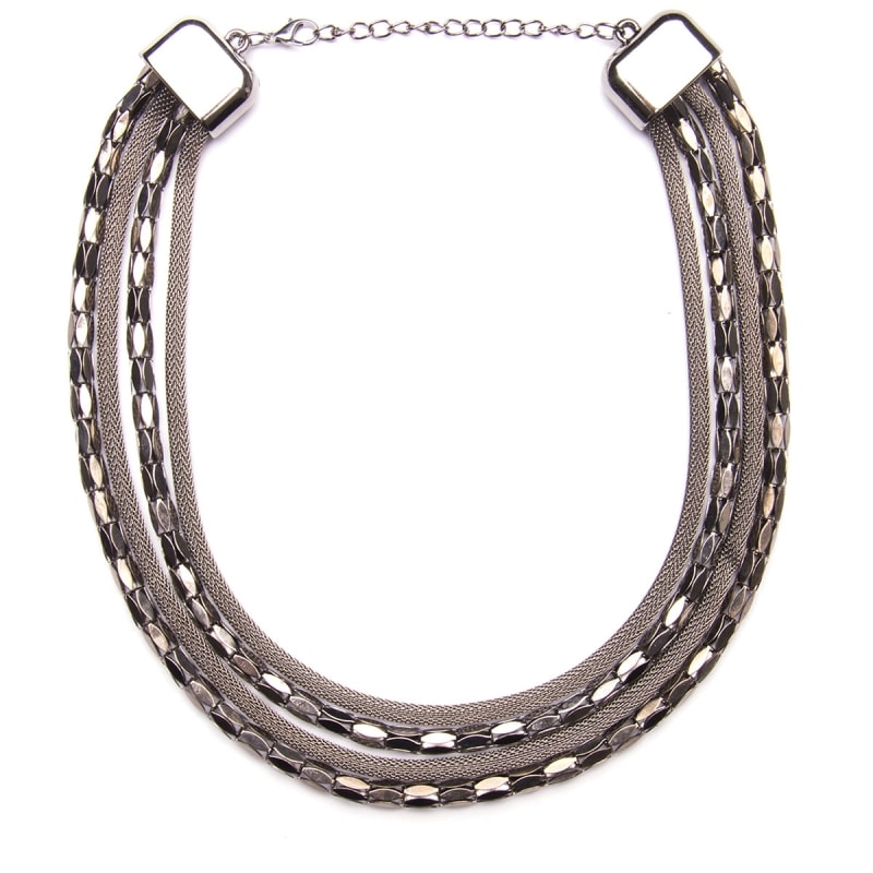 CAPITOLLIUM - COLAR TELA METAL TRABALHADO - FENDI