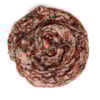 CAPITOLLIUM - ECHARPE BATIK BARRADO LATERAL - TELHA