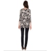 CAPITOLLIUM EXCLUSIVE BLUSA DECOTE CANOA MANGA 3/4 - FLORAL