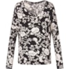 CAPITOLLIUM EXCLUSIVE BLUSA DECOTE V MANGA LONGA - FLORAL