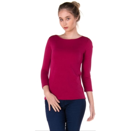 CAPITOLLIUM EXCLUSIVE - BLUSA MOLETINHO MANGA 3/4 - PINK