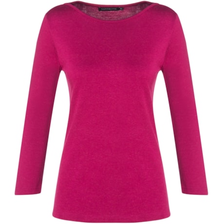 CAPITOLLIUM EXCLUSIVE - BLUSA MOLETINHO MANGA 3/4 - PINK