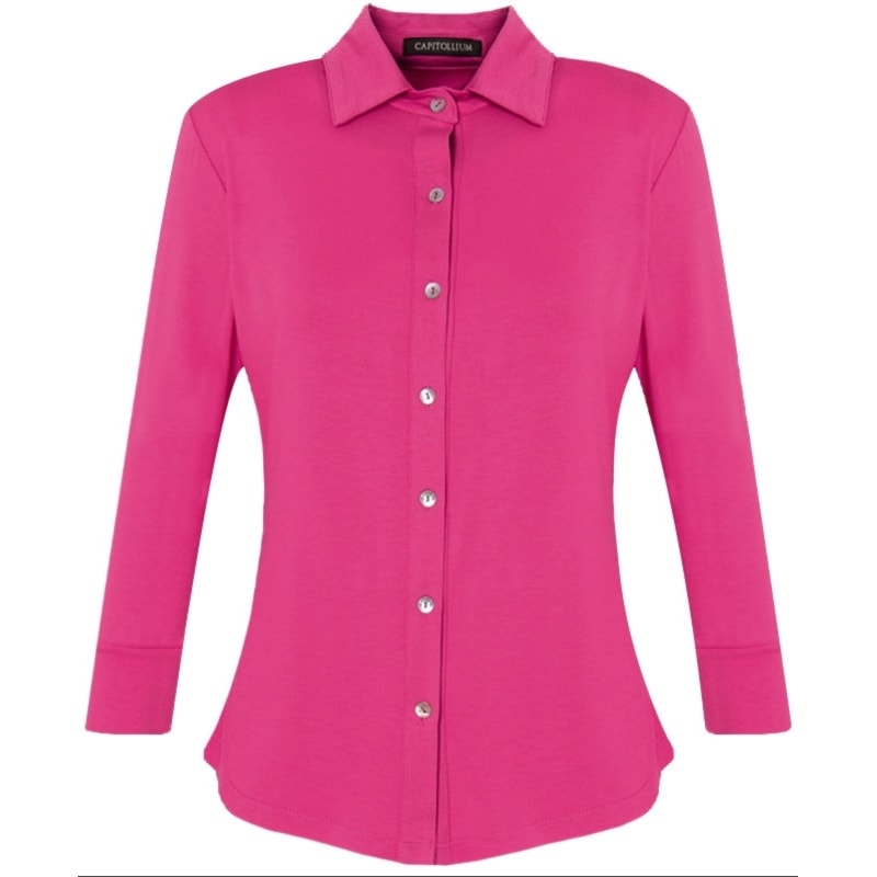 CAPITOLLIUM EXCLUSIVE - CAMISA MALHA ANATÔMICA - PINK