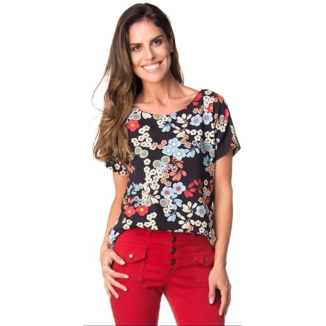 CAPITOLLIUM EXCLUSIVE - T-SHIRT AMPLA ESTAMPADA - PINK