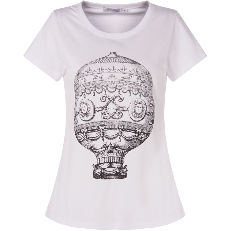 CAPITOLLIUM EXCLUSIVE - T-SHIRT BALOON - BRANCO