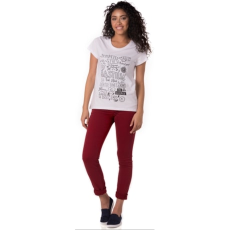 CAPITOLLIUM EXCLUSIVE - T-SHIRT BASTILLE - BRANCO