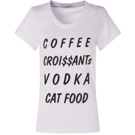 CAPITOLLIUM EXCLUSIVE - T-SHIRT COFFEE - BRANCO