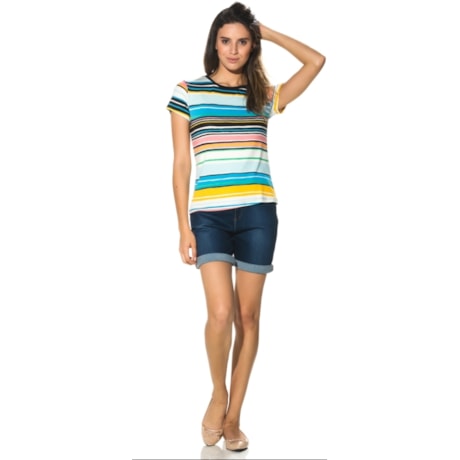 CAPITOLLIUM EXCLUSIVE - T-SHIRT MALHA ESTAMPADA, LISTRA GOLA REDONDA - PRETO CAPITOLLIUM EXCLUSIVE - T-SHIRT MALHA ESTAMPADA, LISTRA GOLA REDONDA - PRETO