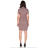 CAPITOLLIUM EXCLUSIVE - VESTIDO ESTAMPADO DECOTE GOTA - VERMELHO