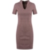 CAPITOLLIUM EXCLUSIVE - VESTIDO ESTAMPADO DECOTE GOTA - VERMELHO