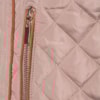 CAPITOLLIUM - JAQUETA MATELASSE NYLON CAPUZ COM PELE - BEGE
