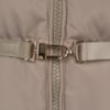 CAPITOLLIUM - JAQUETA NYLON GOLA ALTA COM CINTO - BEGE CAPITOLLIUM - JAQUETA NYLON GOLA ALTA COM CINTO - BEGE