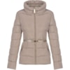 CAPITOLLIUM - JAQUETA NYLON GOLA ALTA COM CINTO - BEGE CAPITOLLIUM - JAQUETA NYLON GOLA ALTA COM CINTO - BEGE