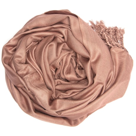 CAPITOLLIUM - PASHMINA LISA COM FRANJAS - BRONZE CAPITOLLIUM - PASHMINA LISA COM FRANJAS - BRONZE