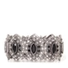CAPITOLLIUM - PULSEIRA ELASTICO 8 PLACAS FOLHA - PRETO
