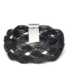 CAPITOLLIUM - PULSEIRA ESTREITA TELA METAL TRANÇADO - PRETO