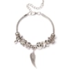 CAPITOLLIUM - PULSEIRA METAL PINGENTE SORTE ASA - PRATA