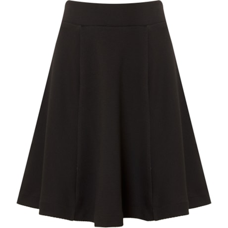 CAPITOLLIUM - SAIA EVASE MALHA PIQUET - PRETO CAPITOLLIUM - SAIA EVASE MALHA PIQUET - PRETO