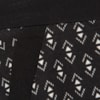 CAPITOLLIUM - SAIA VISCOSE ESTAMPADA EM A - PRETO