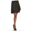 CAPITOLLIUM - SAIA VISCOSE ESTAMPADA EM A - PRETO