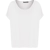 CAPITOLLIUM - T-SHIRT AMPLA DECOTE REDONDO - OFF WHITE