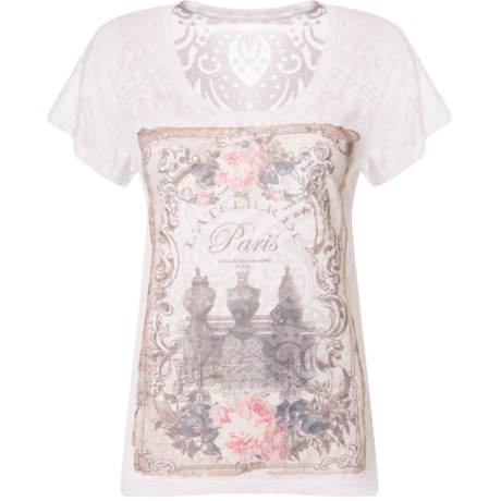 CAPITOLLIUM - T-SHIRT ATELIE PARIS - BRANCO