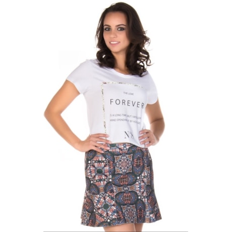 CAPITOLLIUM - T-SHIRT FOREVER - BRANCO