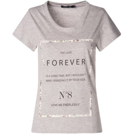 CAPITOLLIUM - T-SHIRT FOREVER - MESCLA