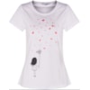 CAPITOLLIUM - T-SHIRT HEARTS - BRANCO
