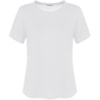 CAPITOLLIUM - T-SHIRT MALHA BARRA ARREDONDADA - BRANCO
