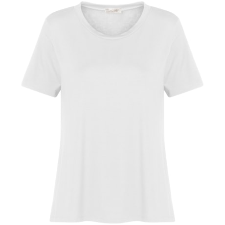 CAPITOLLIUM - T-SHIRT MALHA BÁSICA EVASÊ - BRANCO