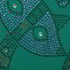 CAPITOLLIUM - T-SHIRT VISCO LYCRA COM HOT FIX GATO - VERDE