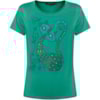 CAPITOLLIUM - T-SHIRT VISCO LYCRA COM HOT FIX GATO - VERDE