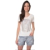 CAPITOLLIUM - T-SHIRT VISCO LYCRA HOT FIX CORUJA - ROSÊ