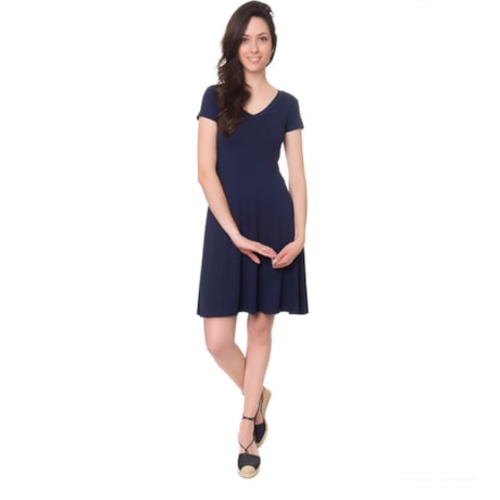 CAPITOLLIUM - VESTIDO BASICO EVASE DECOTE V - PRETO CAPITOLLIUM - VESTIDO BASICO EVASE DECOTE V - PRETO