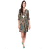 CAPITOLLIUM - VESTIDO BATA PALA COM TRANÇA - PRETO