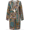 CAPITOLLIUM - VESTIDO BATA PALA COM TRANÇA - PRETO