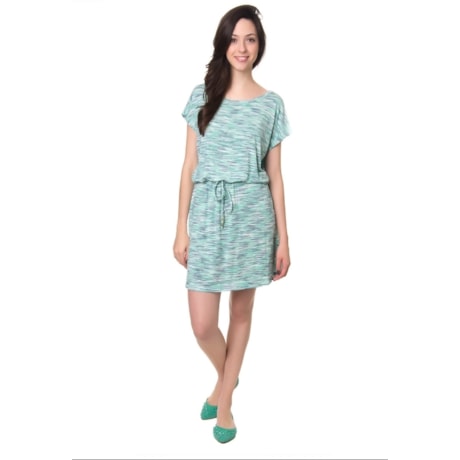 CAPITOLLIUM - VESTIDO BLUSADO MESCLA COM AMARRAÇÃO - VERDE CAPITOLLIUM - VESTIDO BLUSADO MESCLA COM AMARRAÇÃO - VERDE